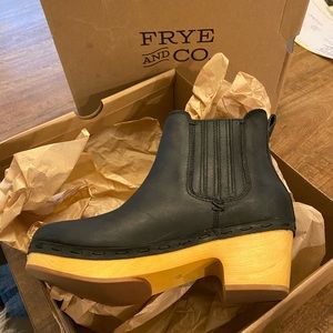 Frye Odessa Clog Booties
